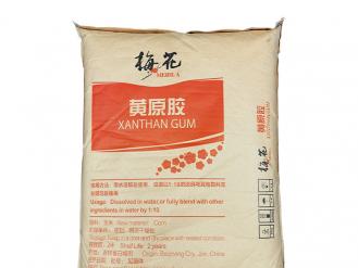 Plum xanthan gum