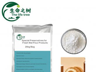 Special preservatives for wet dough products